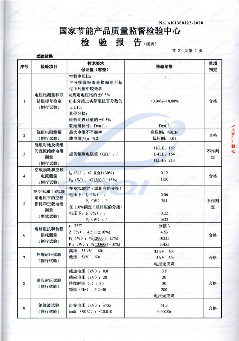 高低压试验报告-S11-1250太平太平太平油浸式变压器-2.jpg